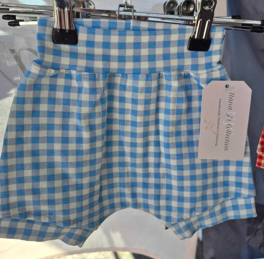 Gingham shorts