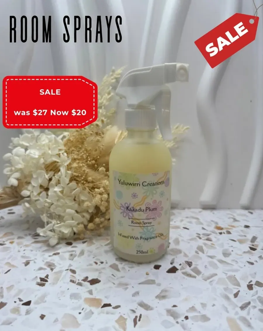 A bottle of room spray
